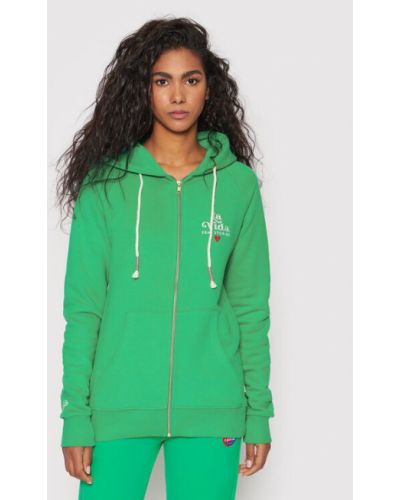 Femi Stories Bluză Harun Verde Regular Fit