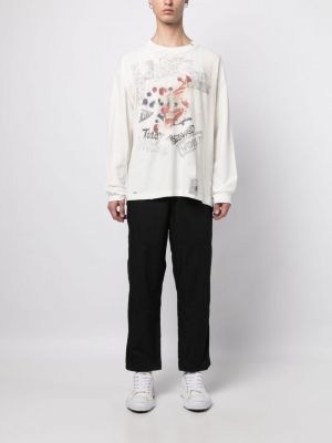 Bavlněné tričko Maison Mihara Yasuhiro bílé