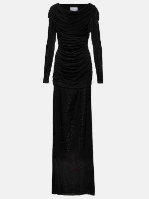Μάξι φόρεμα Giuseppe Di Morabito μαύρο
