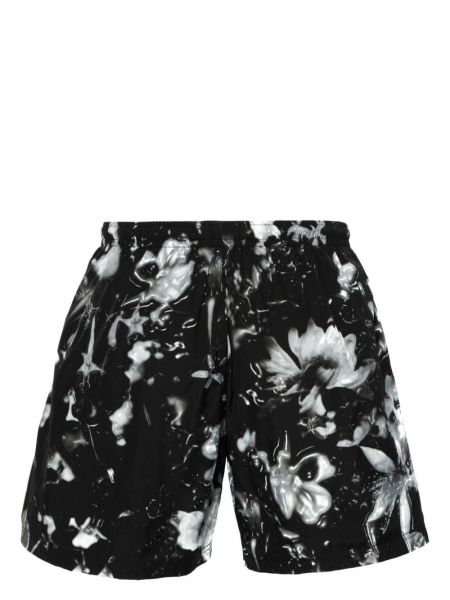 Shorts à fleurs Alexander Mcqueen