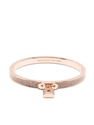 Mansjett armbånd Kate Spade rosa