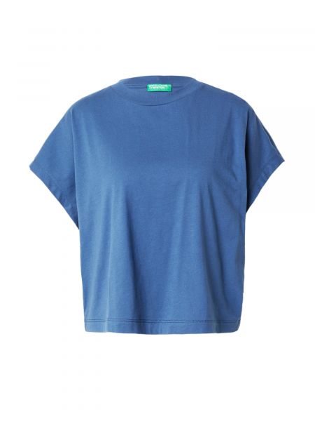 Tricou cu croială lejeră United Colors Of Benetton albastru