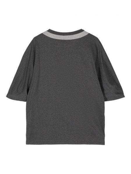 Bavlněné tričko Fumito Ganryu šedé