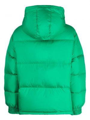 Péřová bunda :chocoolate zelená