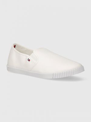 Białe sneakersy wsuwane Tommy Hilfiger