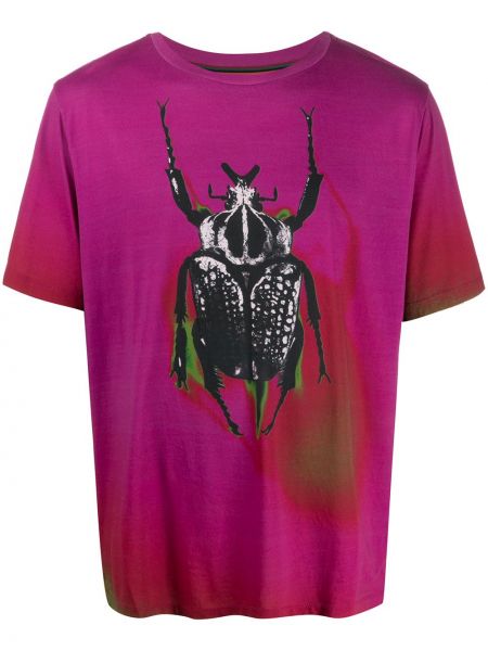 Camiseta con estampado Paul Smith violeta