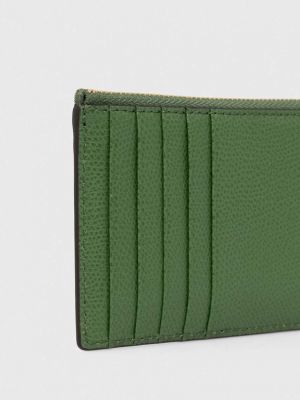 Usnjena denarnica Furla zelena