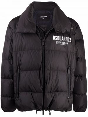 Blixtlås jacka Dsquared2 svart