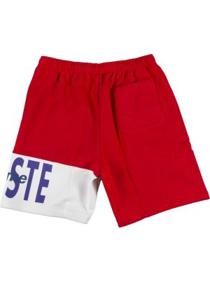 Спортивные шорты Supreme красные
