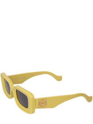 Okulary przeciwsłoneczne Loewe żółte