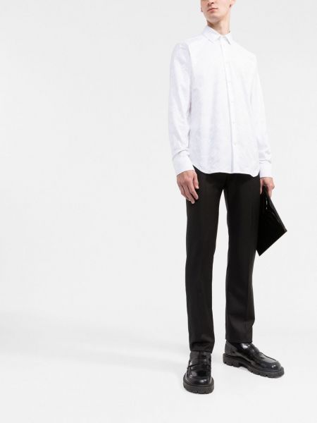 Žakardinė marškiniai Versace balta