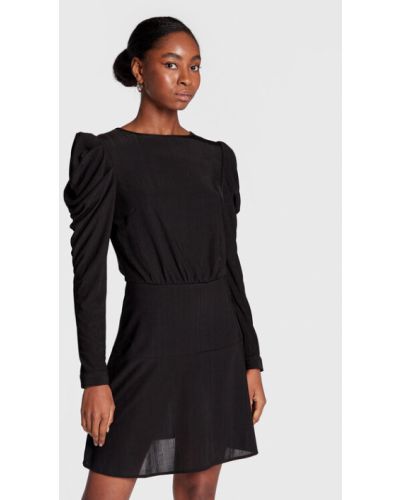 Guess Hétköznapi ruha Bernadette W2BK42 KBDQ0 Fekete Regular Fit