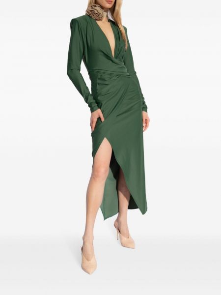 Midi šaty Gauge81 zelené