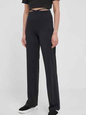 Клинове с висока талия Calvin Klein Jeans черно