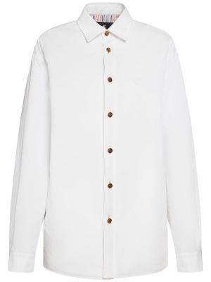 Veste en coton oversize Etro blanc