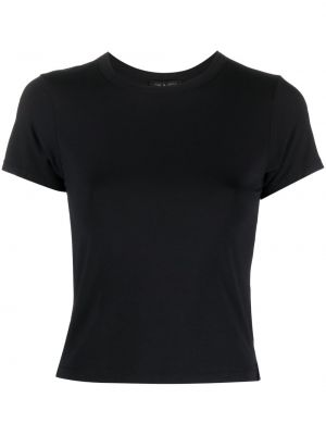 T-krekls no modāla Rag & Bone melns