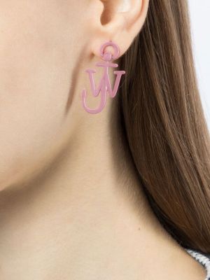 Boucles d'oreilles à boucle asymétrique Jw Anderson