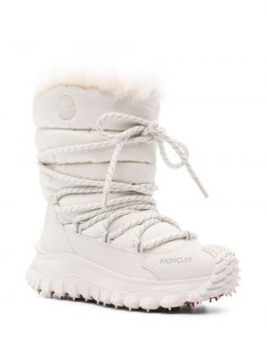 Sněžné boty Moncler bílé