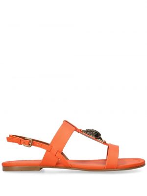 Leder sandale Kurt Geiger London orange