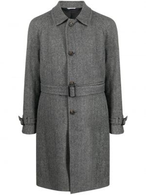 Vlněný kabát Manuel Ritz šedý