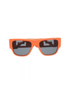 Okulary przeciwsłoneczne Versace pomarańczowe