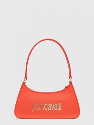 Оранжевая сумка шоппер Just Cavalli