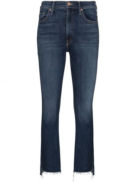 Straight leg jeans Mother blu