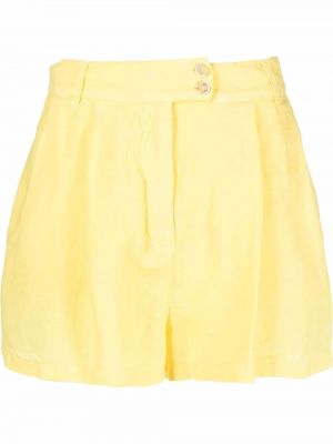 Shorts 120% Lino, giallo