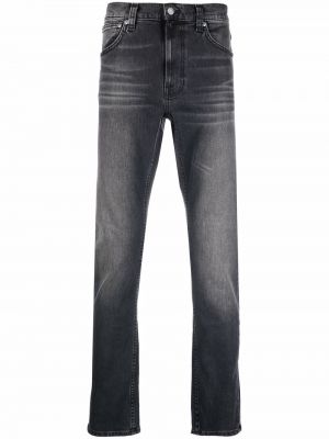 Straight leg jeans Nudie Jeans nero