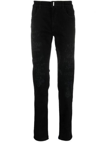 Skinny fit traperice Givenchy crna