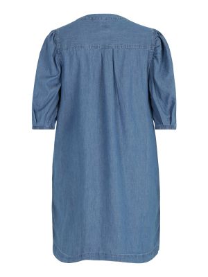 Τζιν φόρεμα Gap Petite μπλε