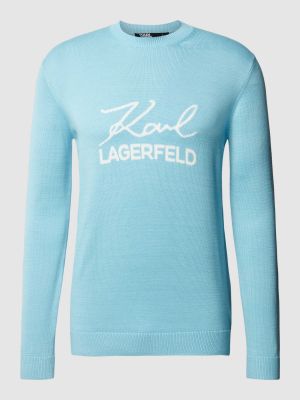 Dzianinowy sweter Karl Lagerfeld