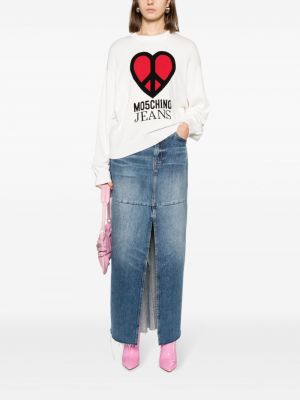 Puuvillased kampsun Moschino Jeans