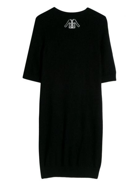 Robe à boutons en cachemire Chanel Pre-owned