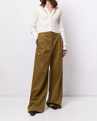 Pantalones de cintura alta bootcut Proenza Schouler White Label