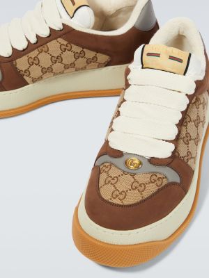 Sneakers Gucci Screener marrone