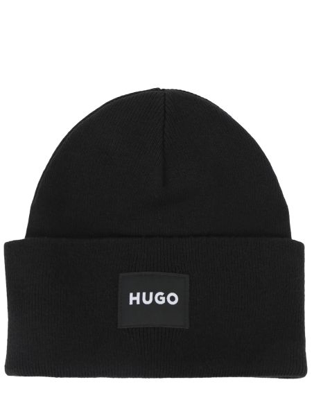 Шапка Hugo черная