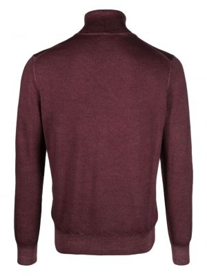 Sweter wełniany Fileria czerwony