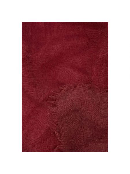 Bufanda de seda de cachemir Cortana rojo