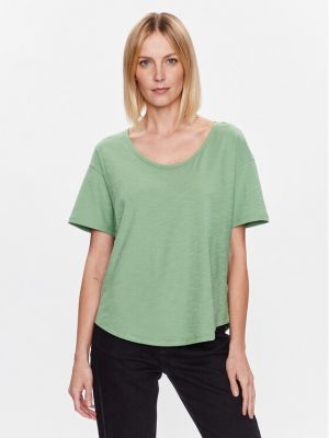 Tricou cu croială lejeră United Colors Of Benetton verde