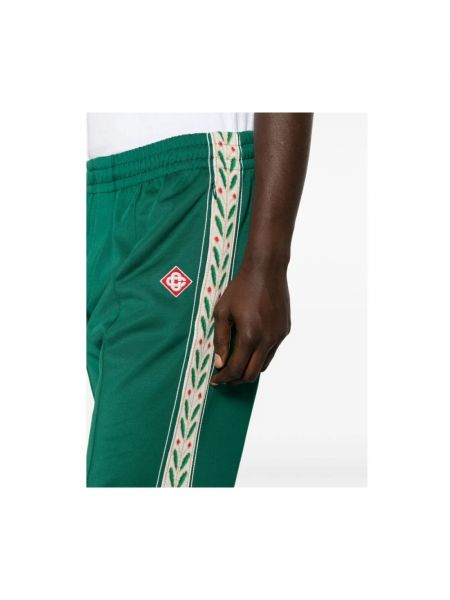 Spodnie sportowe Casablanca zielone