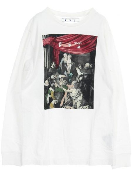 Tricou din bumbac Off-white Pre-owned alb