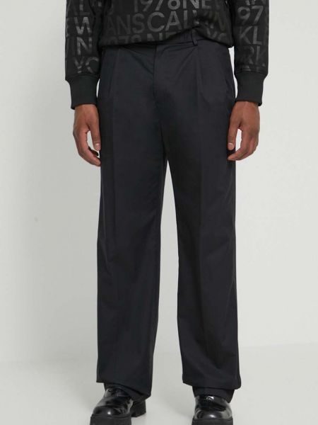 Chino hlače Calvin Klein crna