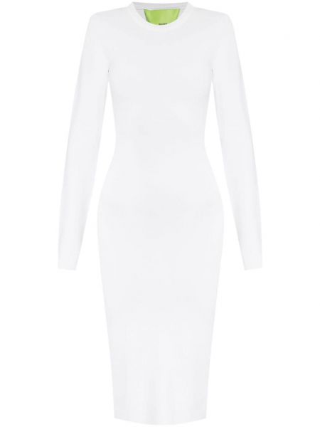 Bílé midi šaty Gauge81