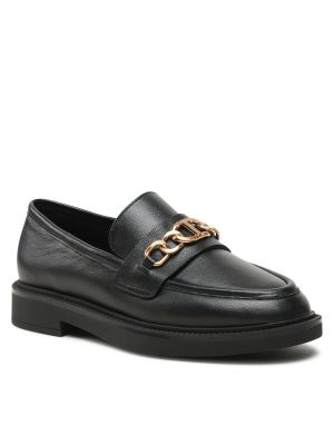 Loafers chunky Twinset nero