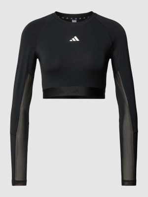 Koszulka z długim rękawem Adidas Training czarna
