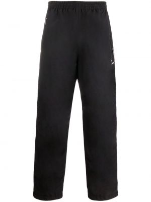 Pantaloni cu broderie Balenciaga negru