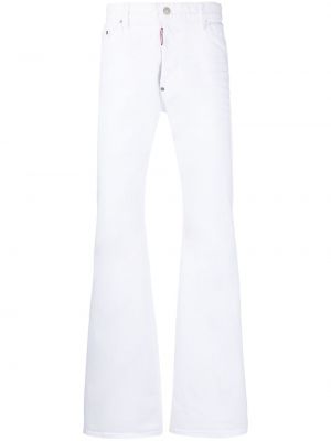 Flare jeans Dsquared2 vit