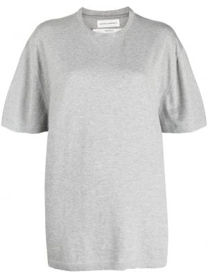 Kaschmir t-shirt Extreme Cashmere grau