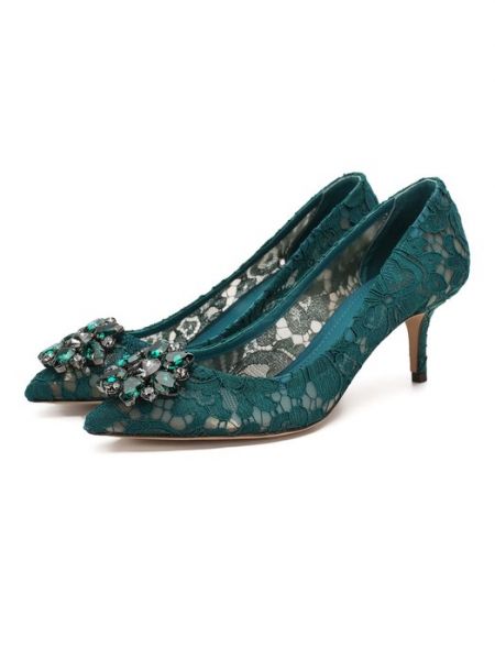 Кружевные туфли Dolce & Gabbana